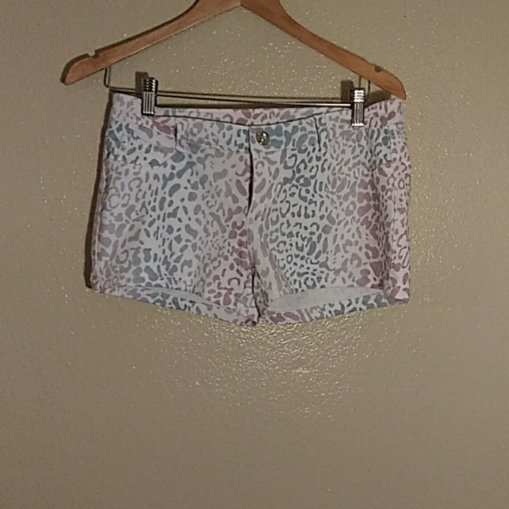 3 for $21 Shorts jr size 11 blue white pink